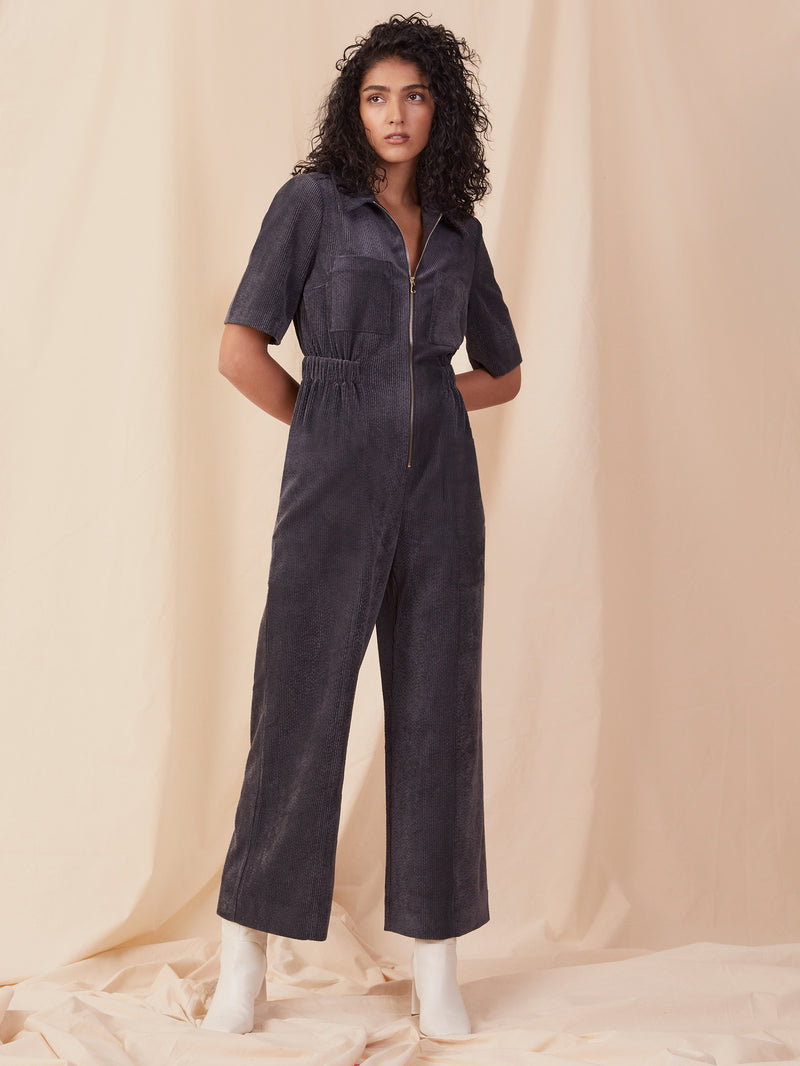 Spectra Cord Utility Jumpsuit Slate Blue