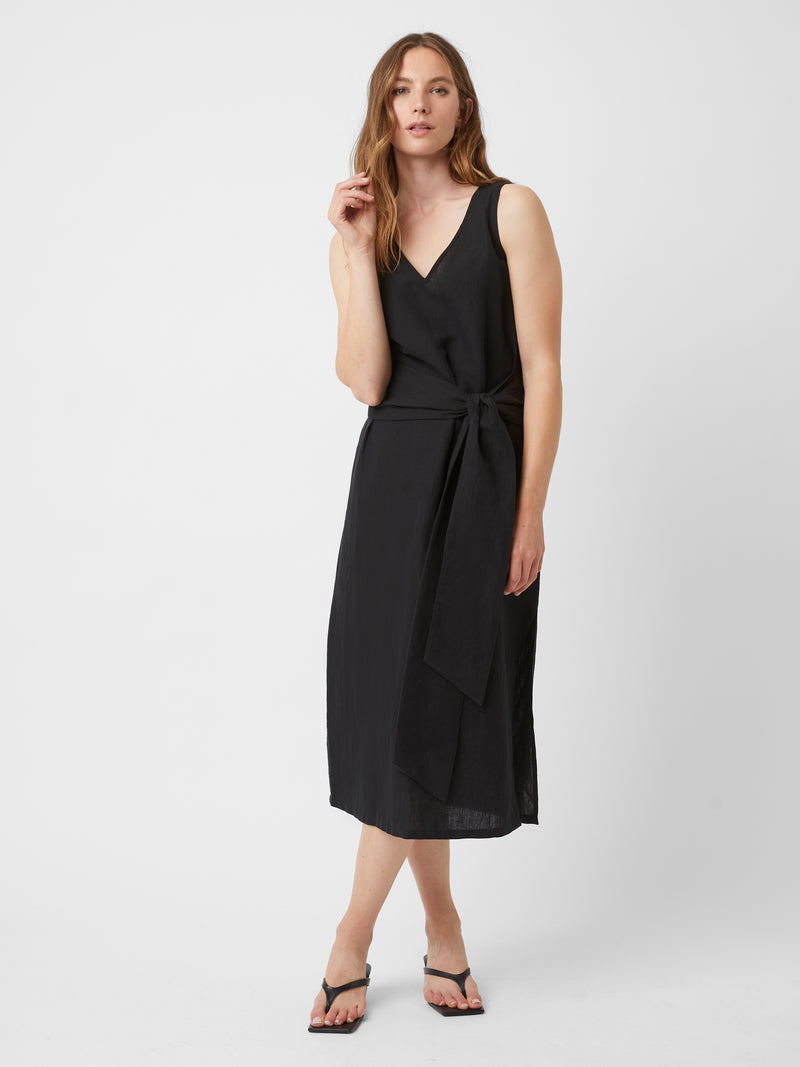 Black v neck dress hot sale uk