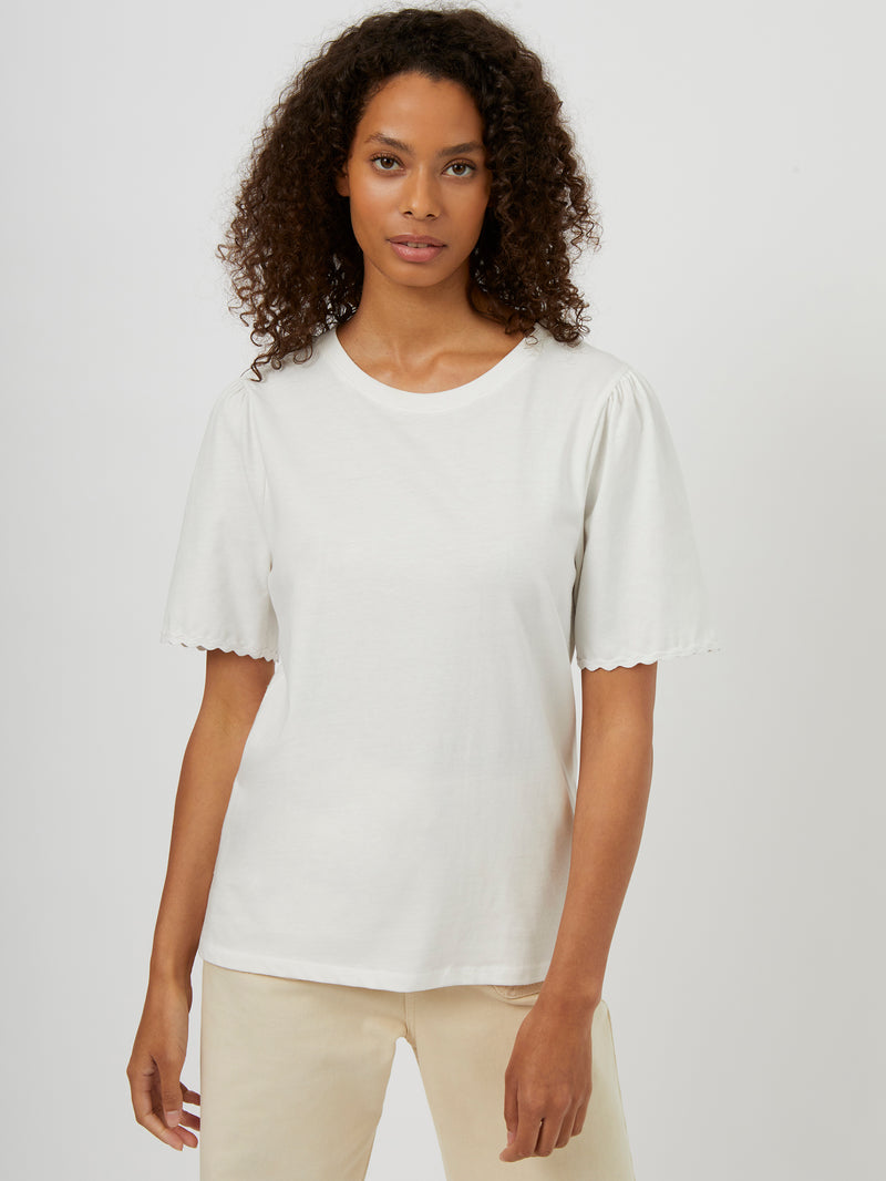 RicRac Organic TShirt Milk Great Plains UK