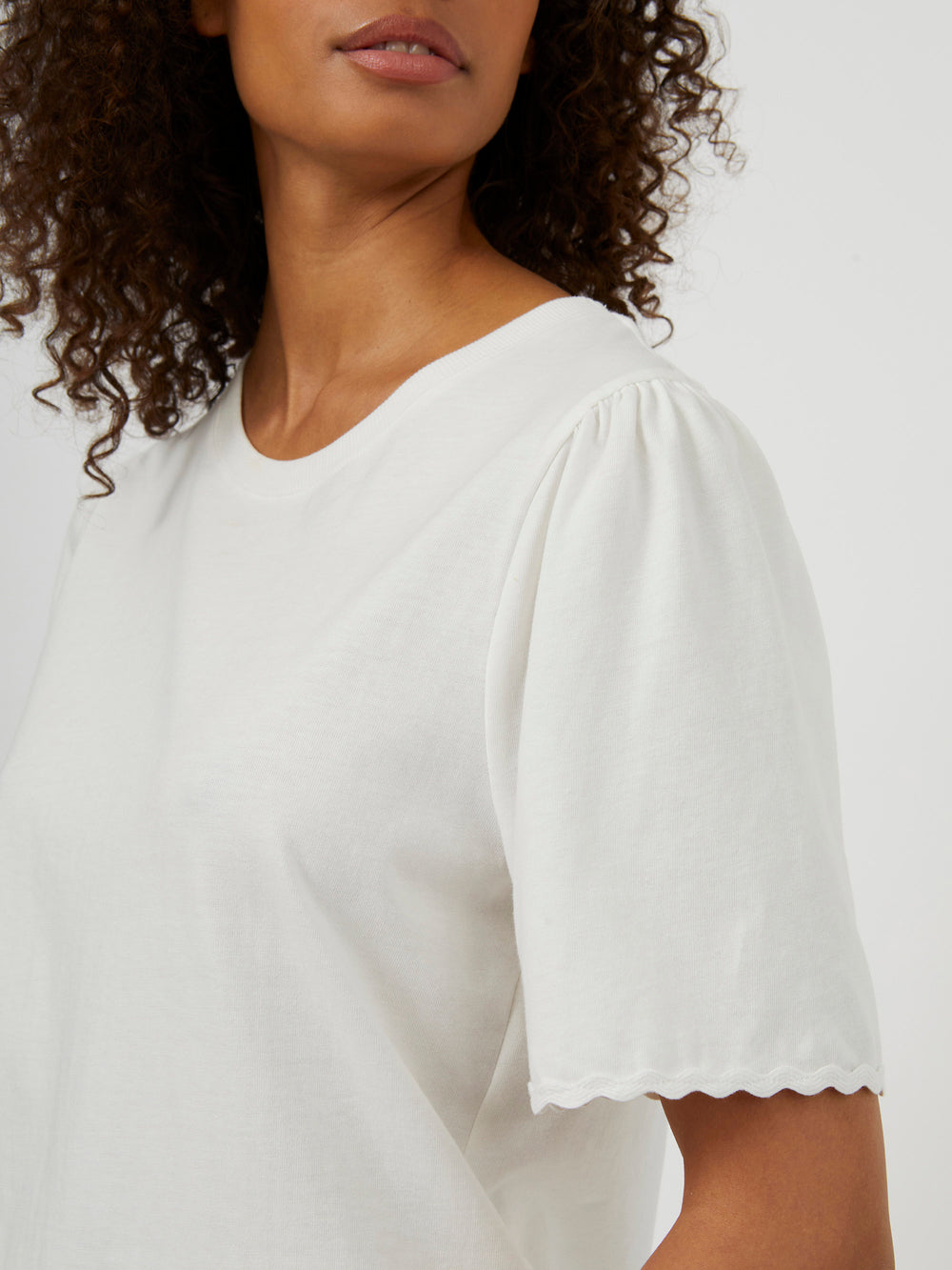 RicRac Organic TShirt Milk Great Plains UK