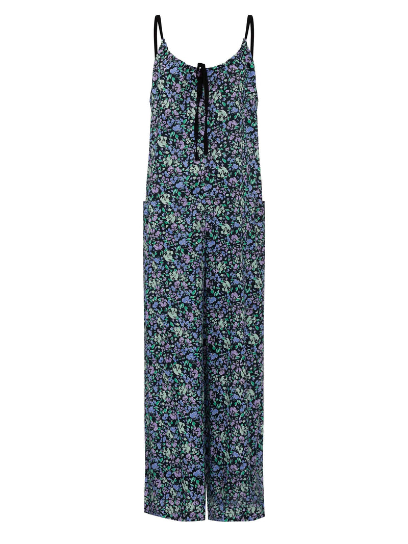 Zinnia Organic Jumpsuit Black Combo Great Plains UK